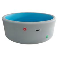 Premium Drop-Stitch Aufblasbarer Swimmingpool Langlebiger Tragbarer Gartenpool für Familienspaß im Freien und Kinderspaß