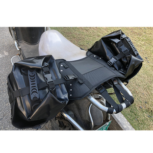 Sacoches de <span class=keywords><strong>moto</strong></span> 100% imperméables en PVC, grande capacité 25L, <span class=keywords><strong>sac</strong></span> sec durable sans support avec système de connexion par harnais - Product Image 3