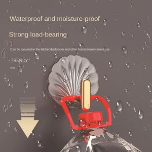 Crochets muraux en forme de clé pour salle de bain, écologiques, organisateur de rangement pour vêtements et manteaux, forte capacité de charge, installation facile, vente en gros - Product Image 4