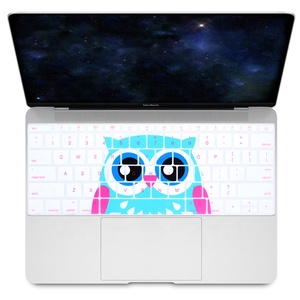 Images de polices mignonnes conception animale couverture de <span class=keywords><strong>clavier</strong></span> en Silicone personnalisée Film de <span class=keywords><strong>protection</strong></span> de <span class=keywords><strong>clavier</strong></span> d'ordinateur portable pour <span class=keywords><strong>macbook</strong></span> 12 pouces - Product Image 2