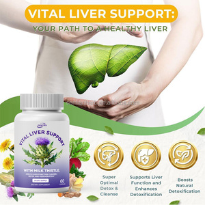 Cápsulas de Desintoxicación Anti-cholesterol para la Protección del Hígado para Adultos, 60 Unidades, Cardo Mariano y Diente de León para la Limpieza del Hígado, Apoyo Vitamínico - Product Image 4
