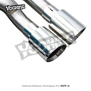 Échappement à soupape d'usine pour moteur <span class=keywords><strong>BMW</strong></span> <span class=keywords><strong>I8</strong></span> 1.5T B38 2014-2019 Turbo Downpipe Sport Racing Pipes avec télécommande à soupape - Product Image 6