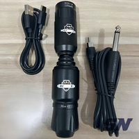 Machine à tatouer Type de stylo Power Set Rotary Short Rocks Machines sans fil Batterie Mini Kit de moteur RCA