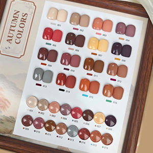 Nuevo Set de Esmalte de Uñas en Gel UV Personalizado de 15g, 16 Colores Ámbar, Set de Esmalte de Uñas en Gel para la Colección Otoño Invierno, Kit de Esmalte de Uñas en Gel - Product Image 3