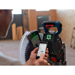 Scie à onglets radiale sans fil Bosch GCM 18V-305 GDC BITURBO pour bois et aluminium - Product Image 3