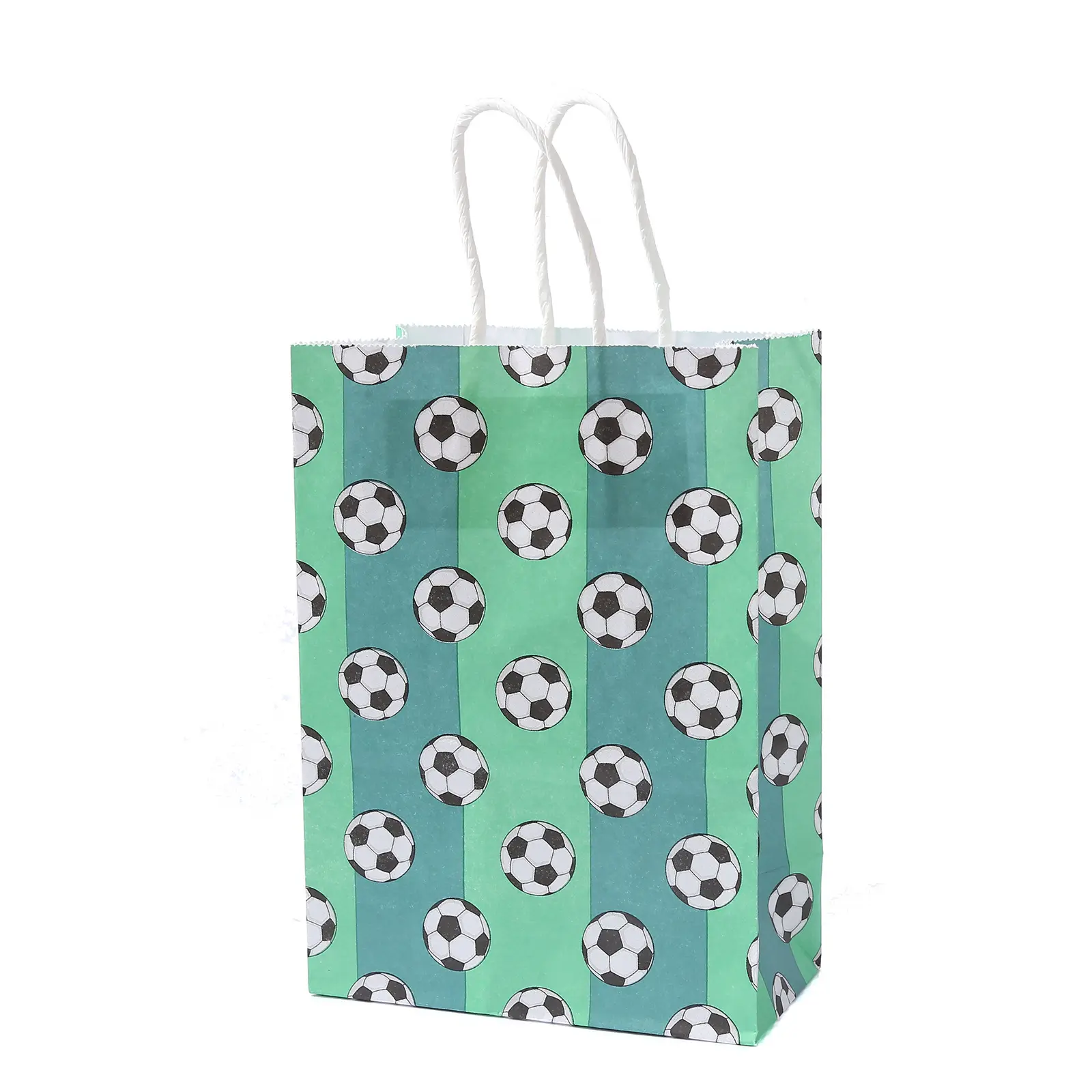 Fußball Sport Style Papier Geschenkt üte Alles Gute zum Geburtstag Candy Craft Einkaufstaschen