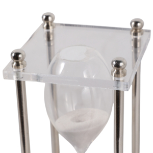 Clessidra rettangolare moderna in vetro acrilico, decorazione per la casa, ideale per bagno, ufficio, soggiorno - Product Image 6
