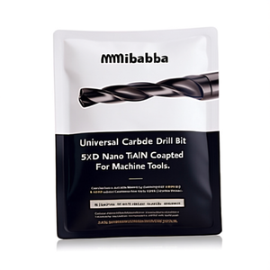 Foret universel en carbure 5xD avec revêtement Nano TiAlN pour machines-outils - Product Image 2