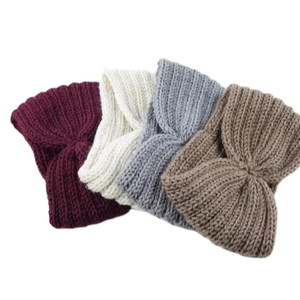 Tự làm hairband mùa đông len dệt kim Headband thể thao Headband Chất lượng cao đàn hồi headwrap giữ ấm tóc phụ kiện - Product Image 1