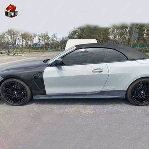 Nuevo Diseño conjunto completo M4 kit de carrocería de estilo ancho para <span class=keywords><strong>BMW</strong></span> <span class=keywords><strong>4</strong></span> Series G22 G26 <span class=keywords><strong>2023</strong></span> parachoques delantero trasero coche capó faldones laterales parrillas - Product Image 4
