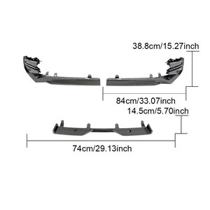 Diffuseur de pare-chocs arrière en Fiber de carbone pré-imprégné i5 M60 pour <span class=keywords><strong>BMW</strong></span> série 5 I5 G60 M Sport <span class=keywords><strong>x</strong></span> <span class=keywords><strong>Drive</strong></span> électrique 2024 + - Product Image 5