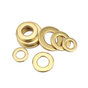 Rondelles en acier inoxydable rondes colorées anodisées, rondelles plates, pièces en acier usinées CNC - Product Image 3