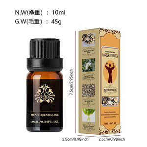 Aceite esencial de masaje natural potente para hombres de 10 ml, extracto de plantas naturales puro, aceite para retrasar la eyaculación por mucho tiempo. - Product Image 5