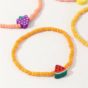 Trendz Simple wholesale colorful fruit charm safety size Bracelet for children - Product Image 6