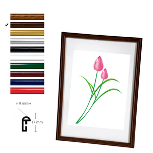 Cadre <span class=keywords><strong>photo</strong></span> mural en <span class=keywords><strong>plastique</strong></span> coloré <span class=keywords><strong>personnalisé</strong></span> avec dos en <span class=keywords><strong>verre</strong></span>, style classique, grand format 24x36, cadre pour affiche - Product Image 4