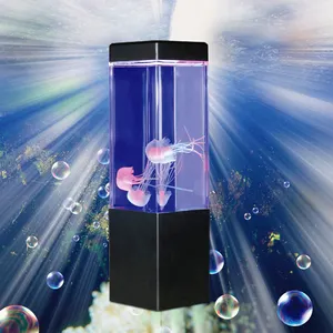 TIANHUA Vente en gros de lampes de table LED Squid New JellyFish Led Night Lights Jellyfish Lamp LED Fantasy Lava Lamp