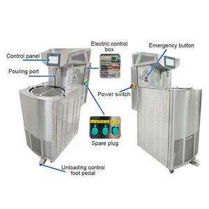 Orme truy cập hàng đầu liên tục melter nhiệt độ hàng loạt 60L nhỏ sô cô la tan chảy và temper máy - Product Image 2