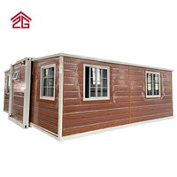 Maisons conteneur préfabriquées pliables étendues/conteneur vivant pliant de 40 pieds/maison conteneur pliable cabine extensible maison Allstar moderne