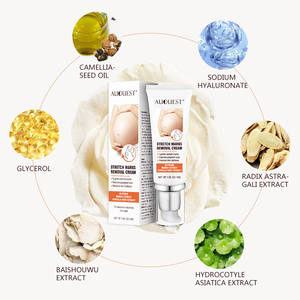 Crème anti-vergetures pour le corps, lotion naturelle contre les vergetures, les cicatrices, soin de la peau, efficace - Product Image 6