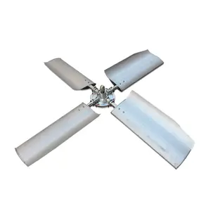 Bağlantı tipi 4 bıçak alüminyum alaşımlı soğutma kulesi Aerofoil Fan