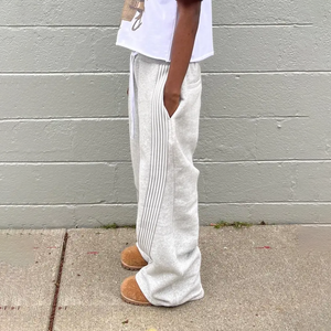 بنطلون رياضي رجالي واسع الساق بتصميم فضفاض وجودة عالية، بنطلون جوجرز بأسلوب Y2k، بنطلون واسع مكدس للرجال - Product Image 3