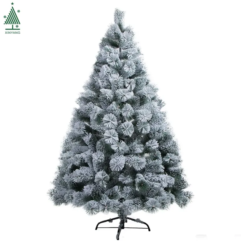 Noel dekorasyon malzemeleri 180 floklu kar iğne çam yılbaşı ağacı