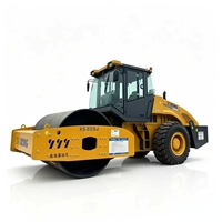 Compacteur vibrant d'occasion XCMG XS233J de haute qualité, faible nombre d'heures de fonctionnement, en stock pour le marché mondial