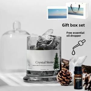 Caja <span class=keywords><strong>de</strong></span> Regalo con Incienso <span class=keywords><strong>de</strong></span> Cono <span class=keywords><strong>de</strong></span> <span class=keywords><strong>Cristal</strong></span> Rosa, Aroma Fresco, No Inflamable, Fragancia Duradera, 100% Natural y Ecológico para el Hogar - Product Image 4