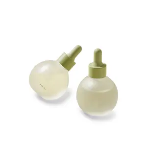 Garrafa de óleo essencial de cristal de vidro, design personalizado oferecido garrafa de gotas