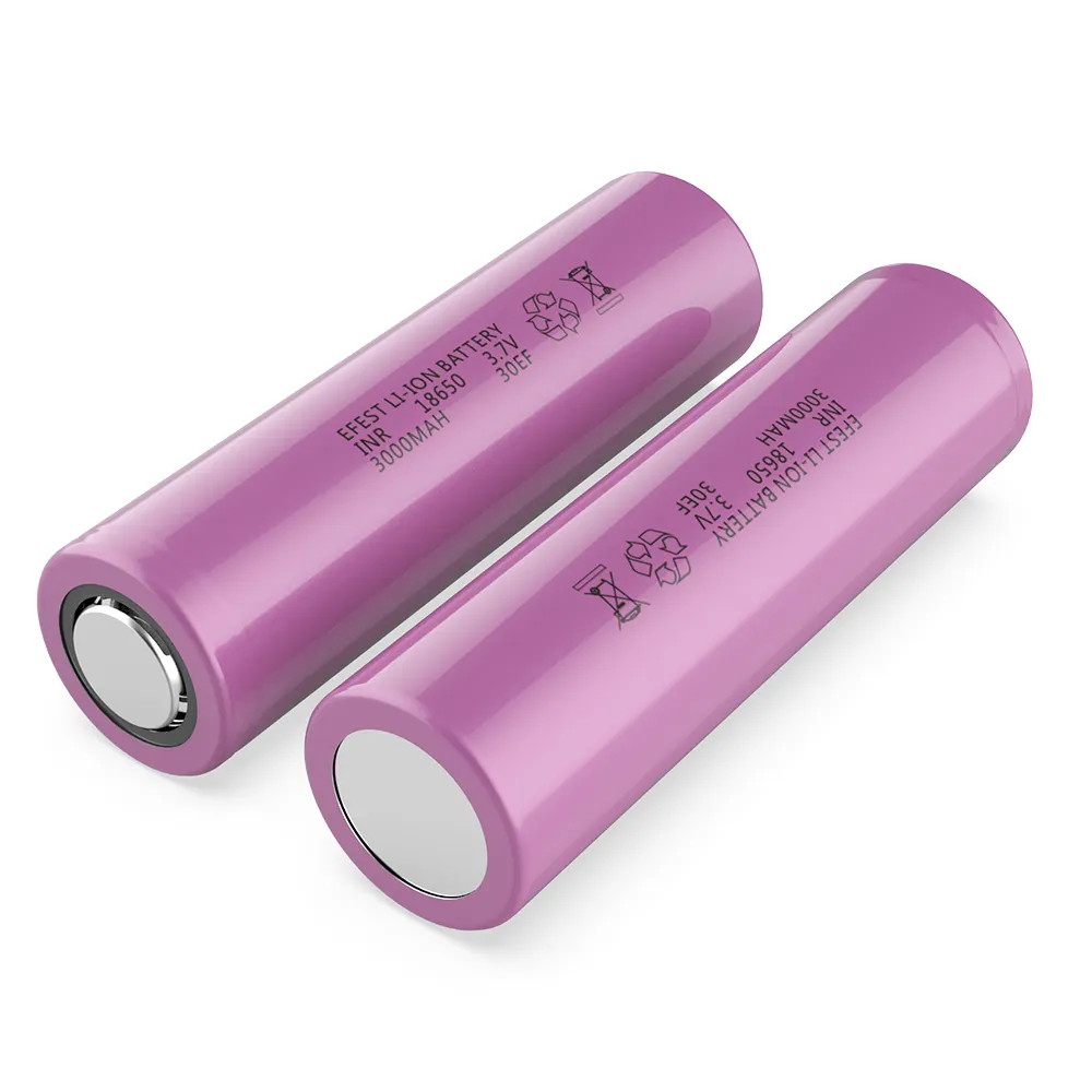 Efest Genuine 30EF 3000mAh 35A batteries18650 IMR 35A 18650 3000 mAh efest Purple PK 18650 30q, HG2, 25R,VTC6