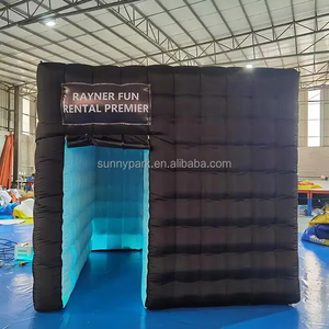 Cabina de Fotos Inflable LED para Fiestas y Eventos, Cabina de Fotos Inflable de 360 Grados con Cámara, Carpa para Discotecas - Product Image 2