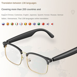 Navigasyon ve projeksiyon akıllı çeviri gözlükleri ile akıllı istemi güneş gözlüğü - Product Image 2