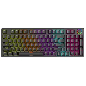 Teclado Mecânico Hotswap Pcb 2023 98 Teclas Para Teclados Mecânicos Personalizados Rgb Wired Mecânica