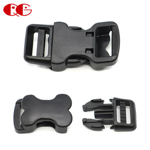 Boucle de fixation latérale en plastique en forme d'os, diamètre intérieur 10MM/15MM/20MM/25MM, pour laisses de chien et gilets de sauvetage, personnalisable - Product Image 6
