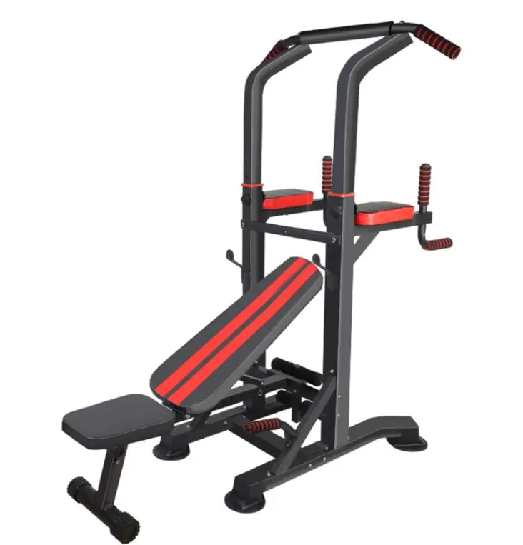 Equipamento de ginástica multifuncional para casa, estação de energia para ginástica interior com bancada fitness