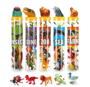 Chấp Nhận Ống Gói 2024 Juguetes Natual Côn Trùng Khủng Long Thế Giới Rừng Rừng Mô Hình Nhựa Mini Động Vật Hoang Dã Đồ Chơi Cho Bán - Product Image 4