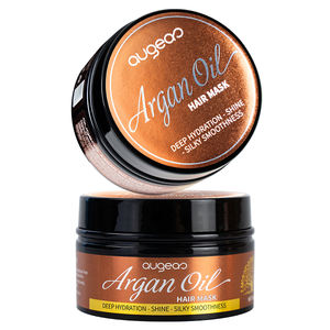 Mascarilla Capilar de Aceite de Argán de Marca Privada, Reparación Profunda, Nutritiva e Hidratante, Mejora el Brillo del Cabello, Productos para el Cuidado del Cabello Antiencrespamiento - Product Image 1