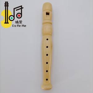 Percussion musicale légère pour enfants école écologique <span class=keywords><strong>6</strong></span> <span class=keywords><strong>trous</strong></span> montessori jouets enfants flûte en bois pour bébé flûte à <span class=keywords><strong>bec</strong></span> en bois - Product Image 5