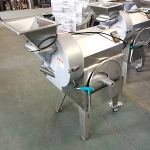 Máquina Procesadora de Frutas y Verduras <span class=keywords><strong>Industrial</strong></span>, <span class=keywords><strong>Picadora</strong></span>, Cortadora, Rebanadora y Dobladora Automática de Verduras Pequeñas, Acero Inoxidable SUS304 - Product Image 6