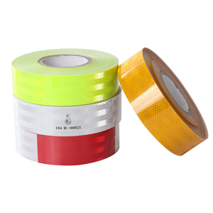 Trắng vàng đỏ <span class=keywords><strong>ECE</strong></span> <span class=keywords><strong>104</strong></span> <span class=keywords><strong>r</strong></span> 104R dính lăng kính xe tải xe phản chiếu băng cho an toàn conspicuity đánh dấu - Product Image 2