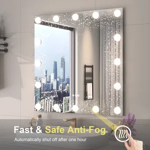 Pour le miroir de courtoisie LED Hollywood avec fonction Dimmable <span class=keywords><strong>Produit</strong></span> de miroir LED moderne - Product Image 6