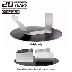 Canalón <span class=keywords><strong>de</strong></span> aluminio <span class=keywords><strong>de</strong></span> 6 "Esquina exterior interna para sistema <span class=keywords><strong>de</strong></span> drenaje <span class=keywords><strong>de</strong></span> lluvia - Product Image 2