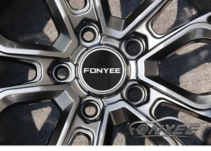 Jantes Fonyee 17x7,5 pouces 5x100/114,3 35 mm en alliage d'aluminium <span class=keywords><strong>noir</strong></span>, neuves pour Accord, pour voitures particulières - Product Image 5