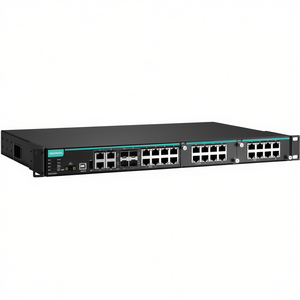 Switch Ethernet para Montaje en Rack Moxa IKS-6728A-8PoE-4GTXSFP-48-48-T, 28 Puertos PoE, Switch Empresarial - Product Image 2