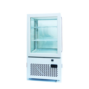 Réfrigérateur Pepsi à affichage vertical en verre à 4 côtés à dégivrage automatique 220V électrique avec double porte et compresseur Climat frais - Product Image 3