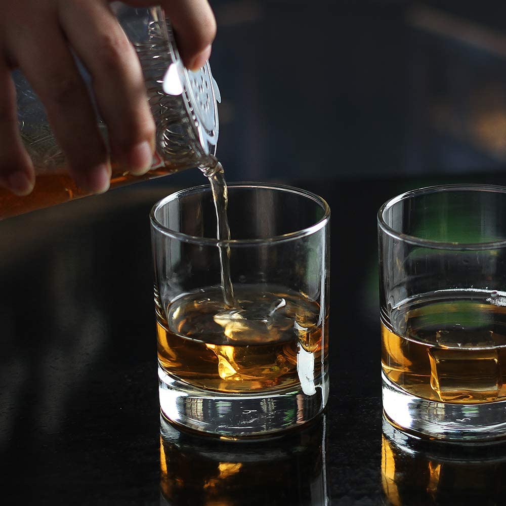 11 oz Premium Glass Cocktails Rock Style Old Fashioned Drinking Glassware