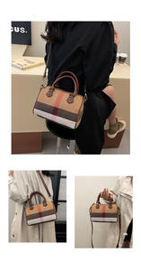 Sacs à main décontractés pour femmes tendance, sacs à main de luxe, toile, fermeture à glissière, doublure en polyester imperméable de haute qualité - Product Image 6