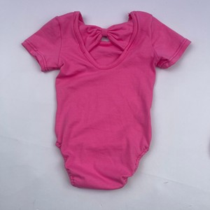 Ropa Infantil con Volantes, Leotardo de Algodón Multicolor de Manga Corta para Niños, Leotardo de Una Pieza con Lazo en la Espalda para Bebés - Product Image 2