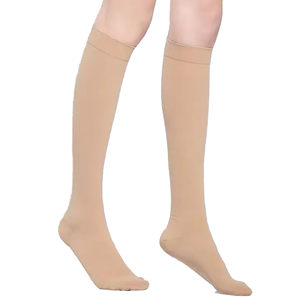 Calze a Compressione Medica Personalizzate Compports, Prezzo di Fabbrica, per Vene Varicose e Gambe <span class=keywords><strong>Gonfie</strong></span>, 15-20 mmHg, Calze al Ginocchio - Product Image 1
