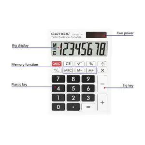 Calculadora electrónica promocional de alta calidad de 8 dígitos Calculadora portátil al por mayor